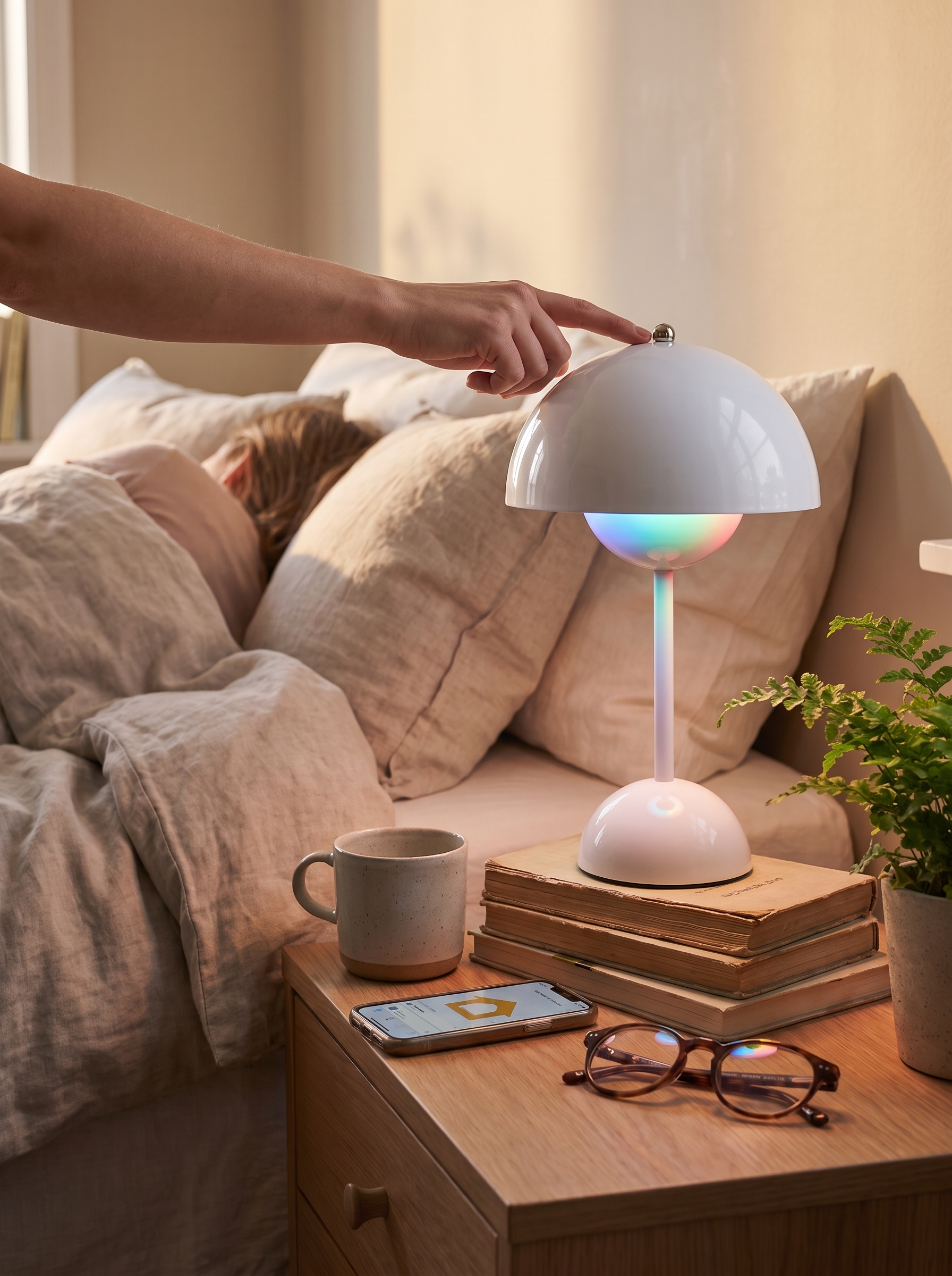 Touch Mushroom Colour Lamp - Set The Mood At A Tap