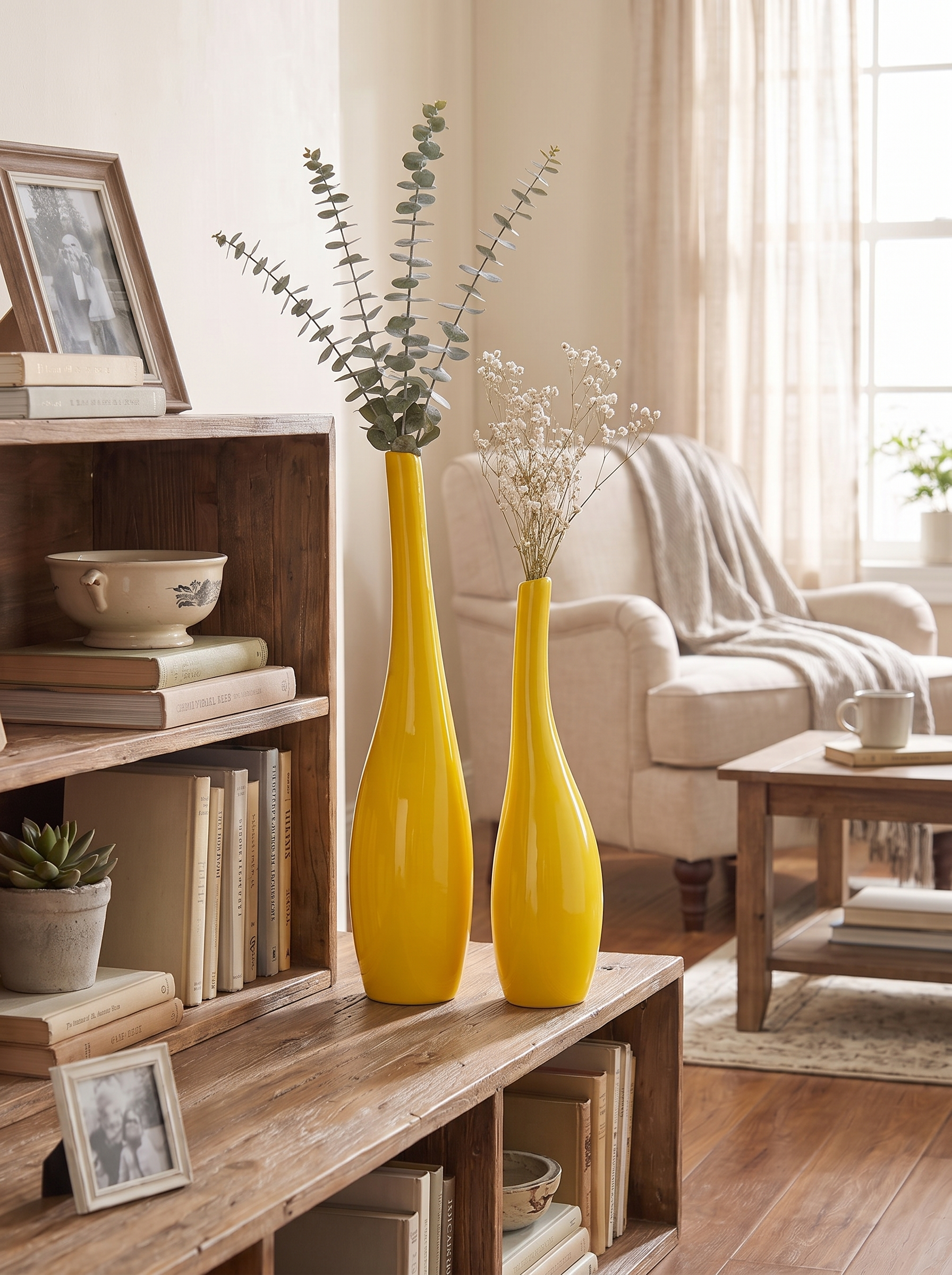Gold Ceramic Vase - Style It High And Low