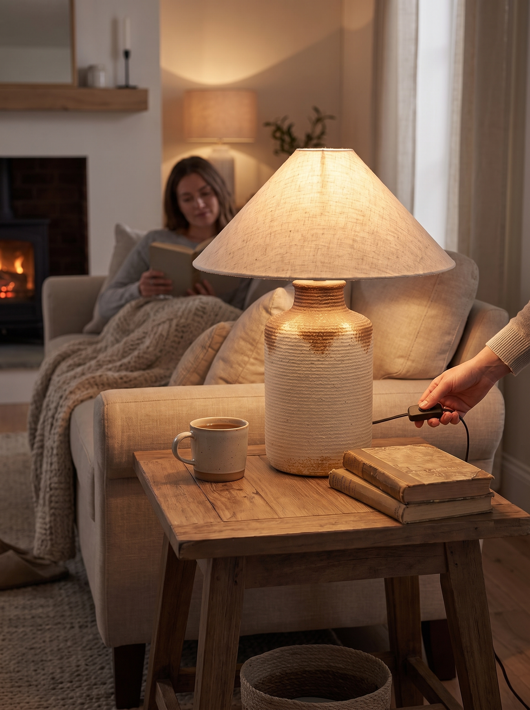 Wabi-Sabi Mushroom Lamp - Dial In The Mood