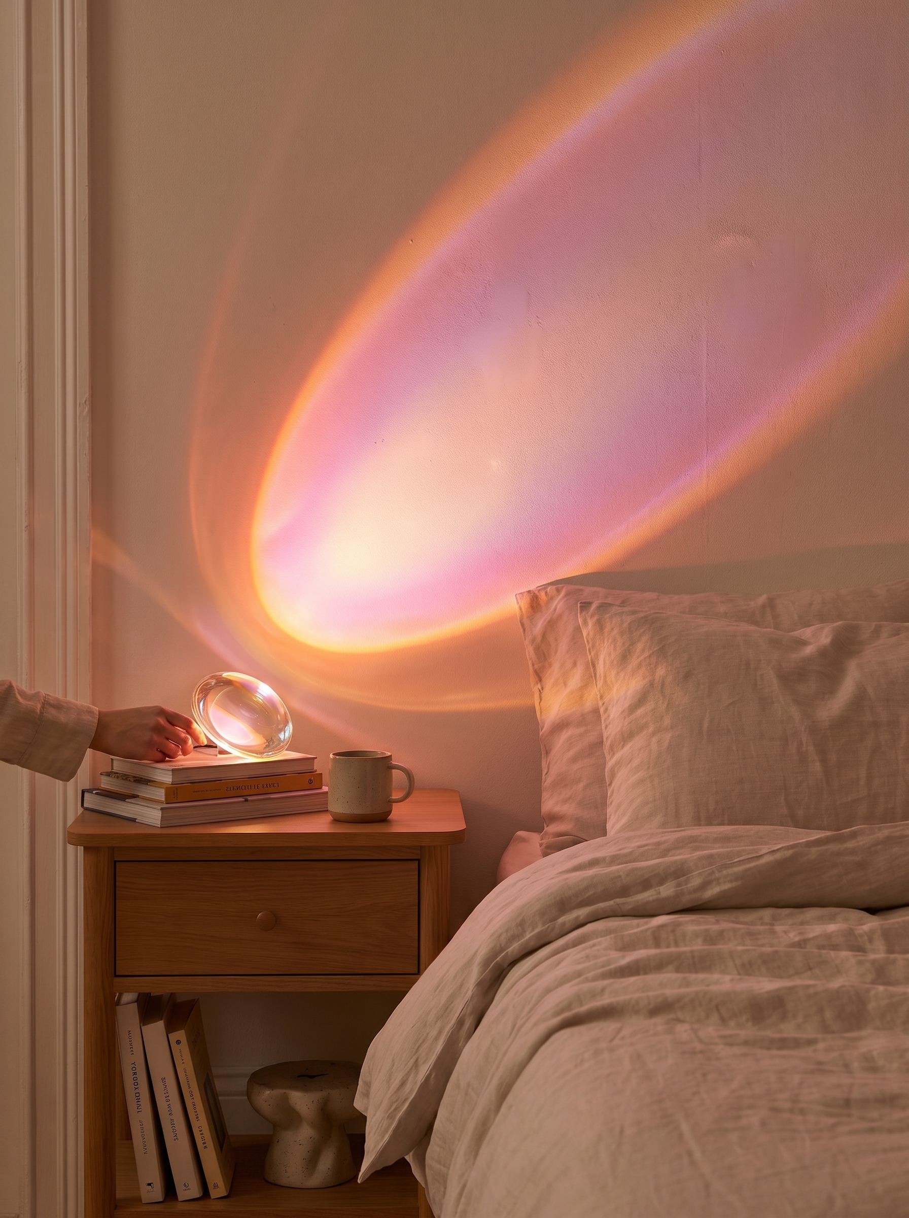 Sunset Projection Lamp - Sophisticated, Minimalist Design