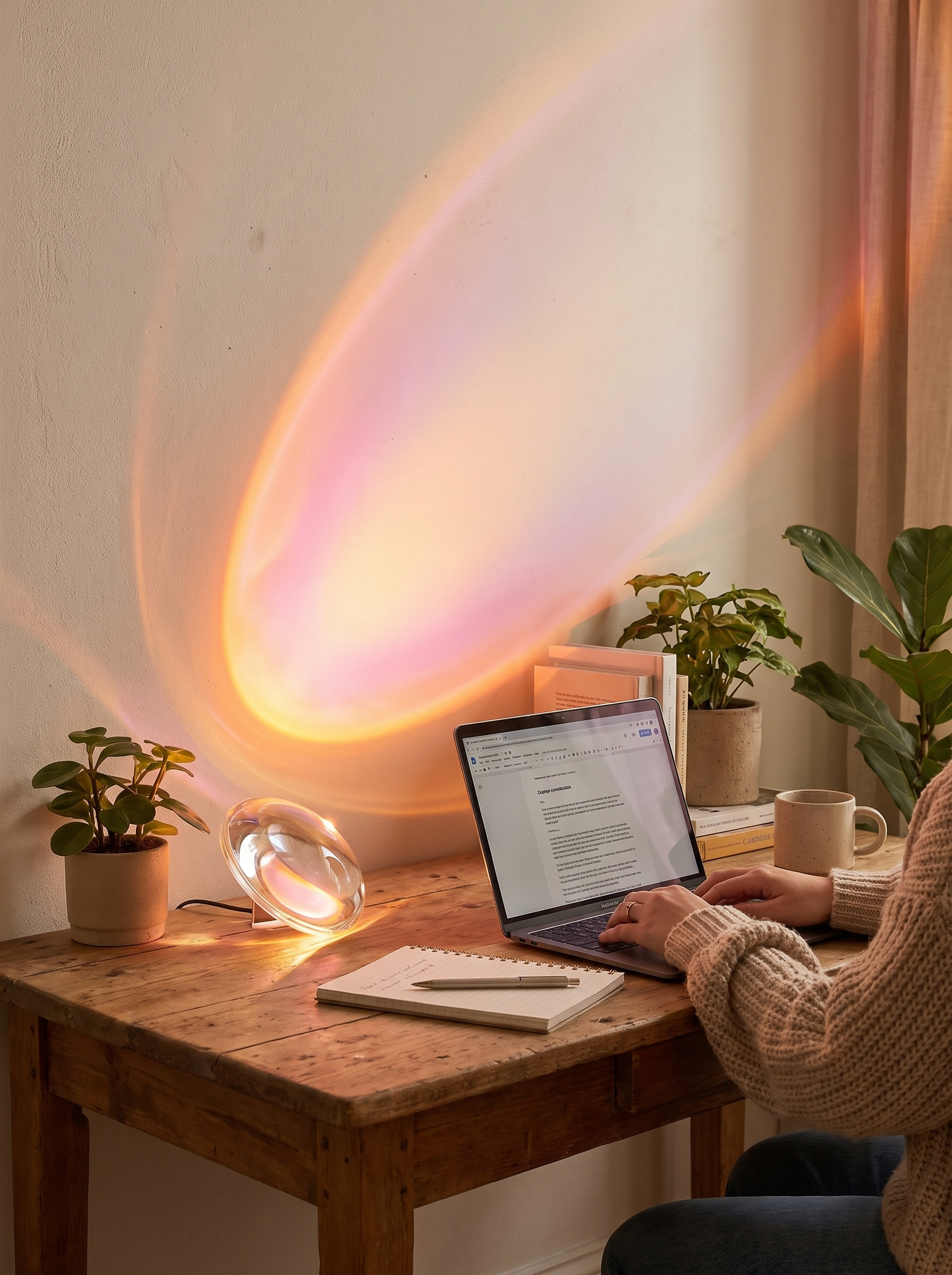 Sunset Projection Lamp - Neat On Any Surface