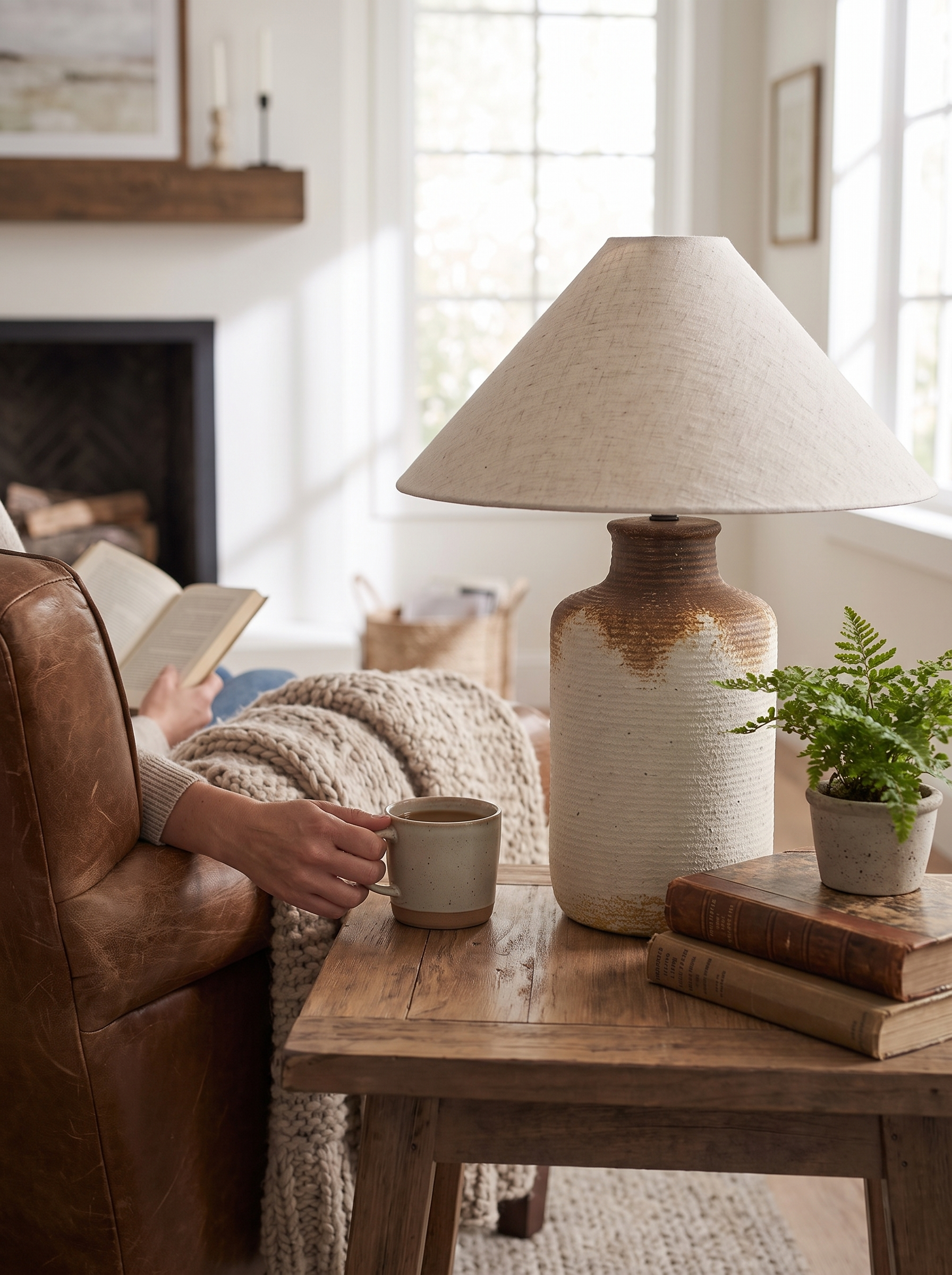 Wabi-Sabi Mushroom Lamp - Grounded And Tactile